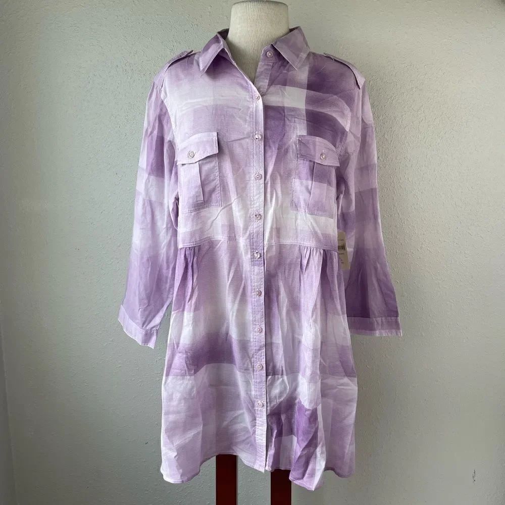 NWT Coldwater Creek Button Down Shirt Size XL